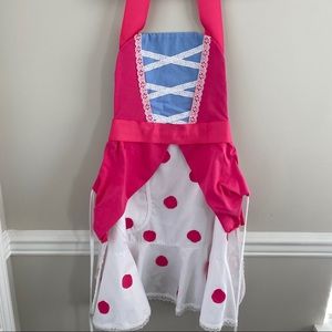 Bo Peep Apron with Hair Bow